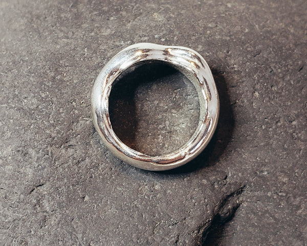 Storm Surge Wave Ring, size 6