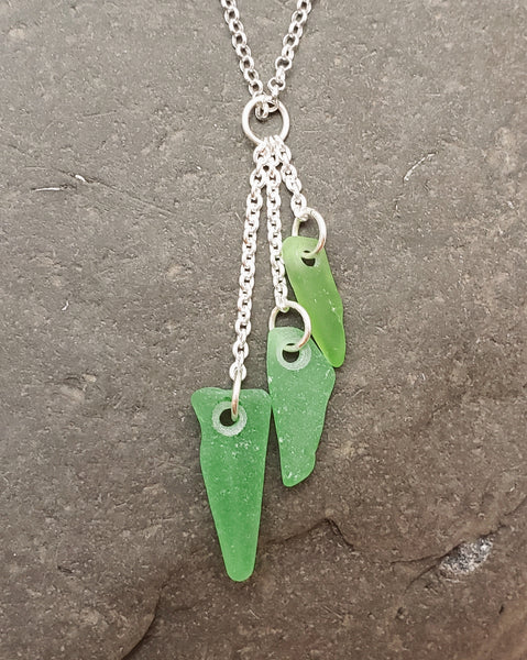 Shattered in green