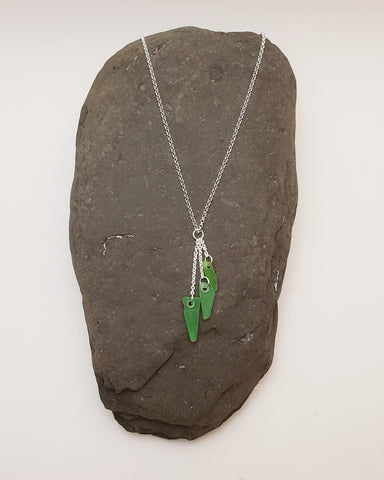 Shattered in green