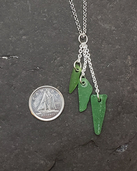 Shattered in green